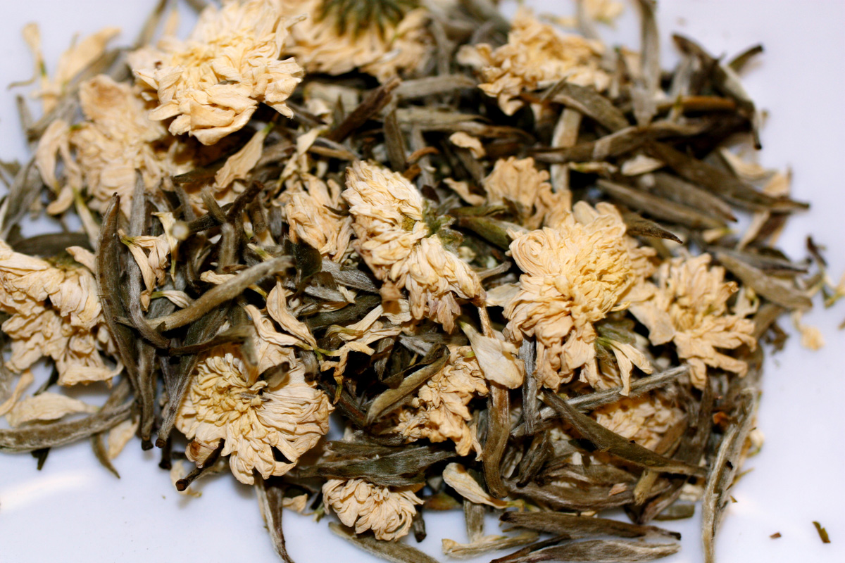 Organic Chrysanthemum Silver Needle  The Path of Tea